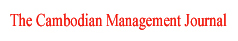 The Cambodian Management Journal